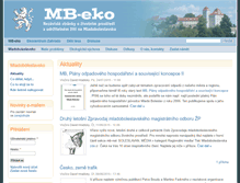 Tablet Screenshot of mb-eko.cz